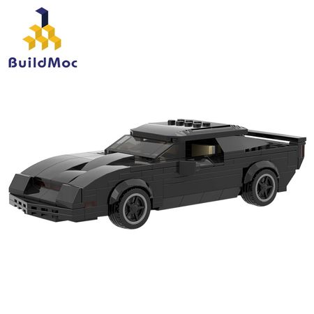 Buildmoc Mechanical Classic Car Knight Rider KITT Model Bricks Creator Technic Classical Racing Vehicle Building Blocks Toys Kid