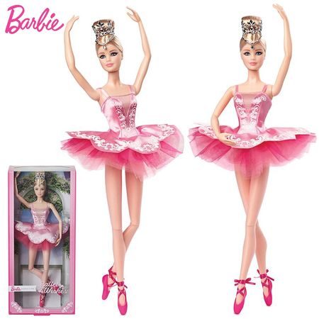 Dancer Ballet Wishes Barbie Doll Playset Princess Dolls Barbie Accessories Clothes Girls Toys Collection Toys for Children Gifts