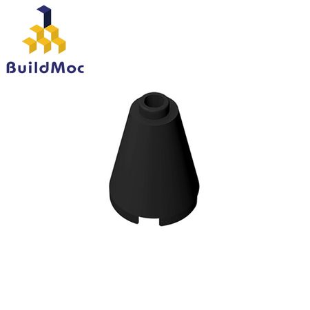 BuildMOC 14918 Cone 2 x 2 x 2 Open Stud For Building Blocks Parts DIY LOGO Educational Tech Parts Toys