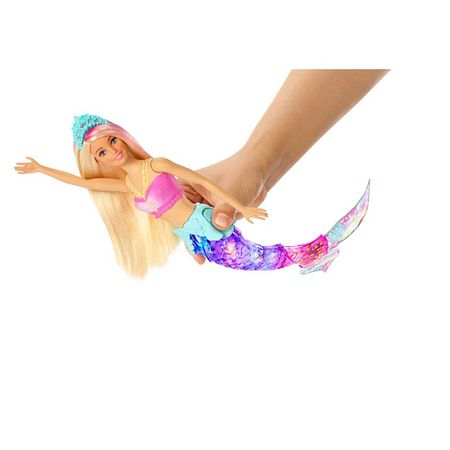 Barbie Original Brand Rainbow Lights Mermaid Doll Feature A Birthday Present Girl Toys Gift Boneca 18 Inch Dolls for Girls