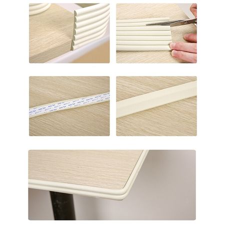 2M Child Protection Table Desk Edge Guard Corners Furniture Protect Foam Corner Cover Bumper Strip Baby Safety Supplies