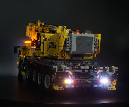 LED Light Kit Fit Lego Technic 42009 Mobile Crane Mk II Car Building Blocks for Light Up Your Toys (only LED Light )