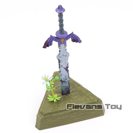 Breath of the Wild Swing Mascot Master Sword PVC Statue Figure Collectible Model Toy