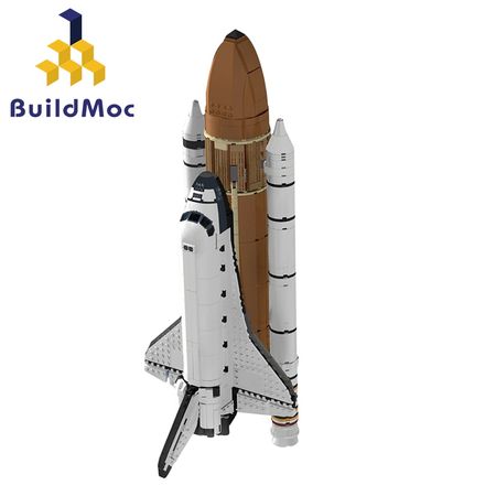 Buildmoc blocks 16014 Space Shuttle Expedition Building Kits Set Blocks Bricks Educational technic Children Toys 10231
