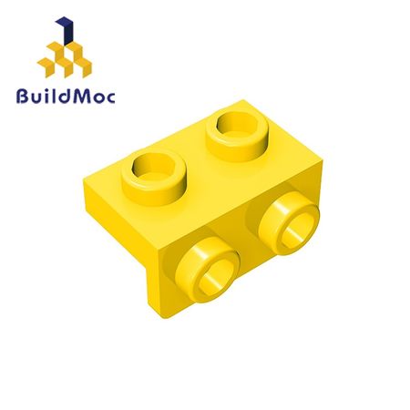 BuildMOC Compatible Assembles Particles 99781 1x2-1x2 For Building Blocks Parts DIY LOGO Educational Tech Parts Toys