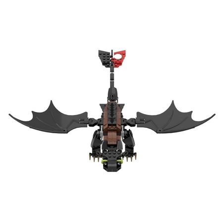 Mini Blocks Black toothless Pterodactyl Dinosaur Viking warrior hiccup- Building Toy Classic Model Figure Toys Home Game
