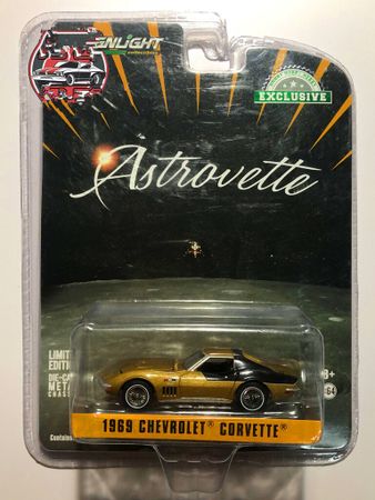 Greenlight Car1:64 1969 Chevrolets corvette Collection Metal Die-cast Simulation Model Cars Toys