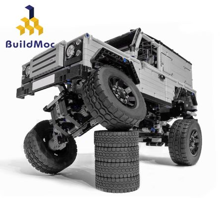 Car Rover Defende Model Kit Bricks Compatible with lepined Technic 1872 90 X Off-road Vehicle Building Blocks Toys Children