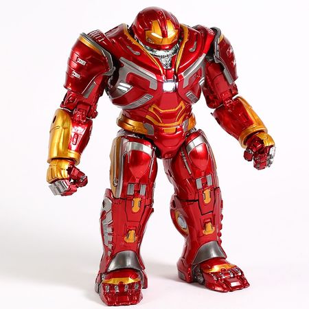 Marvel Avengers Infinity War Mark44 superhero Hulkbuster Action Figures PVC Collectible Model Toy with LED Light
