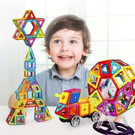 Mini Size Magnetic Designer Construction Set Model & Building Toy Magnets Magnetic Blocks Educational Toys For Children