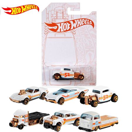 Original 52th Anniversary Collector's Edition hot wheels Car 1/64 Metal Diecast hot wheels Car Toy For Children Gifts Juguetes