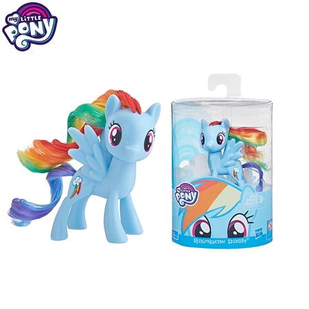 Original My Little Pony Toys Rainbow Dash Toys for Girls Juguetes Action Figure Dolls Toys for Children My Little Pony Birthday