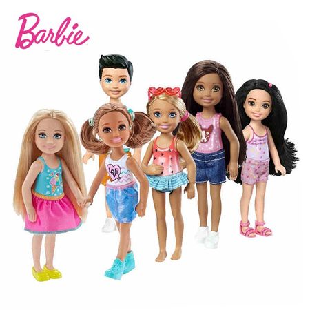 Original Barbie1 Pcs Mini Dolls   Original BarbieModel Random Cute Toy for Girl Birthday Children Gifts Fashion Dolls for Girls