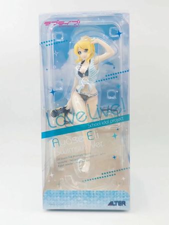 Japanese Anime Love Live School idol Project Ayase Eli Swimsuit Version Sexy Girls Figure Model Toys