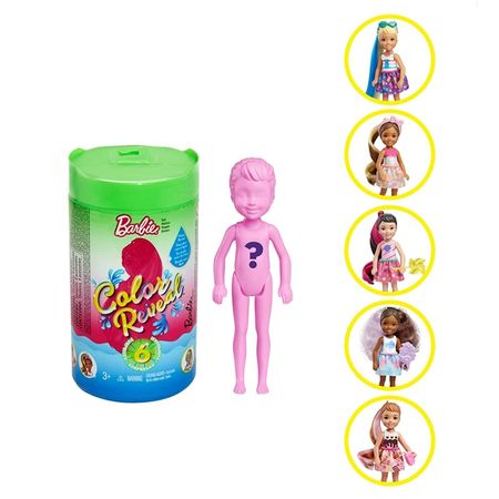 Original Barbie Color Reveal Barbie Dolls Blind Box Chelsea Doll Box Fashion Dolls Baby Girl Surprise Toys for Girls children