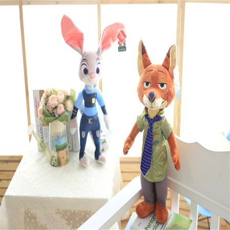Disney  zootopia Judy nick doll rabbit plush toys children gifts 40-50CM
