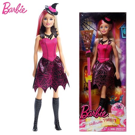 Original Barbie Dolls Halloween Fashionista Toys for Girls Assortment Fashion Action Figure Dolls Kid Bonecas Toys Holiday Gifts
