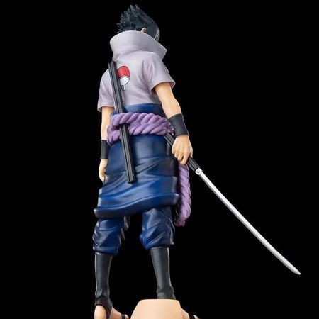 28cm Anime Naruto Figure Sasuke PVC Action Decoration Collection Uchiha Sasuke Figurine Toys Model Figurine Toy Home Decor