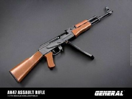 1/6 GENERAL GA-004 AK47 Assault Rifle Gun Model Fit 12