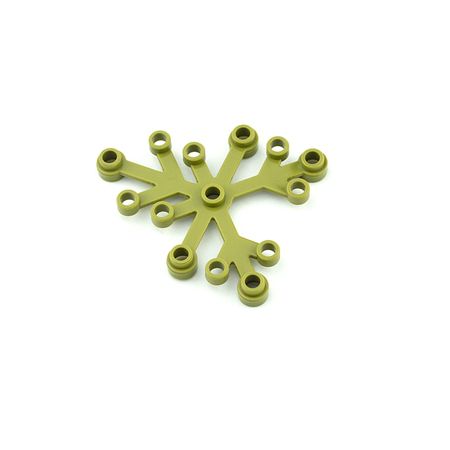 40-80pcs Plant Tree Grass Leaves Flower City Accessories Compatible with lego Building Blocks Garden DIY Bricks river baseplate