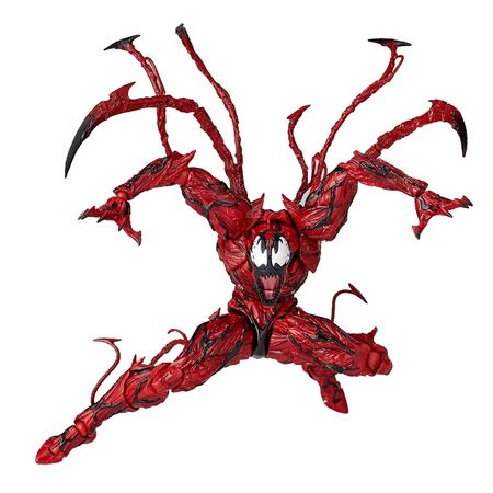 16cm Marvel Avengers Red Venom Carnage in Movie The Amazing Spider-Man Action Figure Joints Movable Collectible Model Toys Gift
