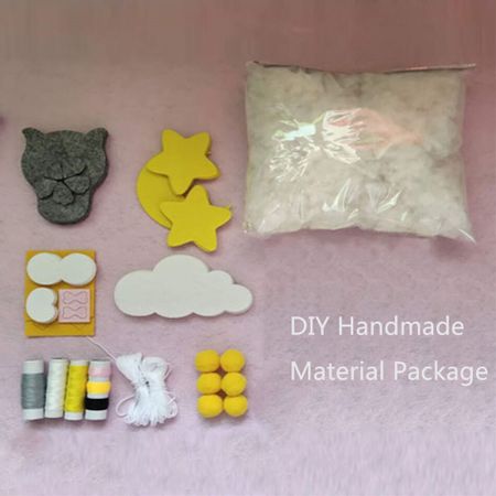 Baby Crib Holder Rattles Bracket Set DIY Bed Bell Material Package Baby Toys 0-12 Months Mobile For Crib Kid Clockwork Music Box