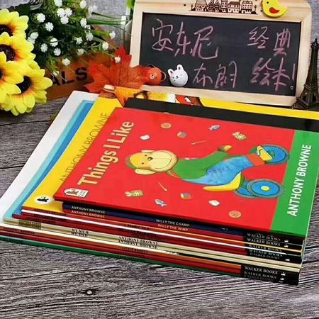 English 12 Children's Story Books Color Anthony Brown My Dad Paper My Mum Picture Book Education Parenting Bedtime Stories 0