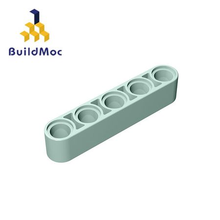 BuildMOC Compatible Assembles Particles 32316 Technic, Liftarm 1x5 Thick For Building Blocks Parts DIY LOGO Educational Tech Toy