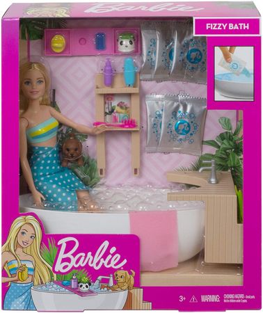 Mattel Barbie Series Wonderful Bubble Bath Every Family Princess Gift Girl Toy Set Birthday Gifts Children's Toys