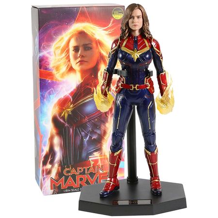 Crazy Toys Captain Marvel Carol Danvers 1/6th Scale Collectible Figure Model Toy