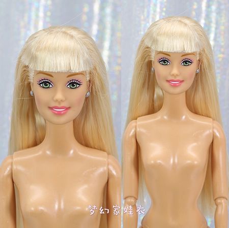 New 29cm Naked Doll Body for Doll Accessories Baby Girls Doll Toys for Girls  Doll Head for Barbie Doll Toys Girls Gift