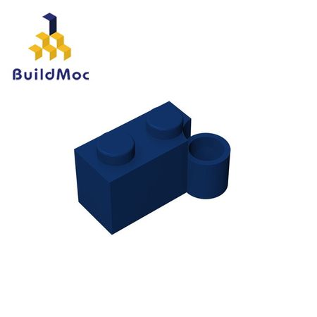 BuildMOC Compatible Assembles Particles 3831 1x2For Building Blocks Parts DIY enlighten block bricks Educational Tech Parts Toys