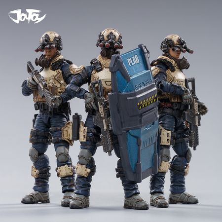 JOYTOY Mecha soldier action interstellar Anti terrorism Delta Special Forces 1/18 3.75 figure toys Christmas Gift