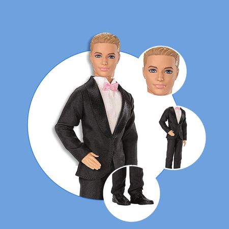 Barbie Original Ken Dolls Barbie's Boyfriend Doll Groom Prince Ken Fashion Style Boy Toy Birthday Gift Bonecas Kid Boneca Figure
