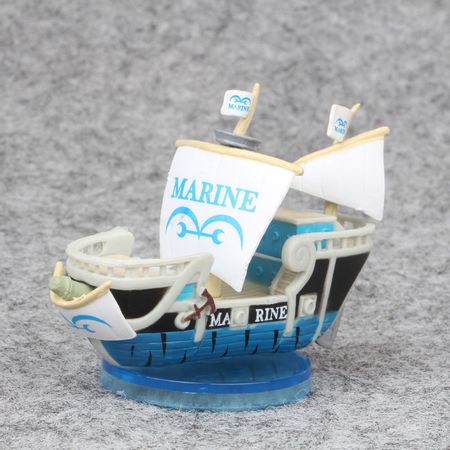 Anime One piece 4pcs/set Pirate Ship THOUSAND SUNNY Going Merry   Figure Model Toys for Children