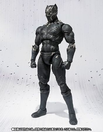 Black Panther Figure Toy Black Panther Action Figure Doll Gift 16cm