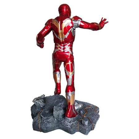 Marvel Avengers Ironman Mark 43 Resin Ironman Statue PVC Action Figures Toys 50cm