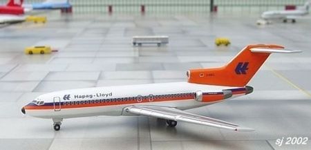 1:500 Air Hapag-Lloyd  727  D-AHLL  Alloy passenger airplane model