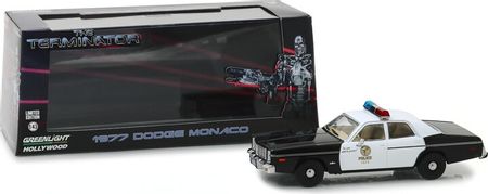 GreenLight cars 1/43 1977 Dodge Monaco Metro Hollywood Series terminator collection version of the car model toy gift