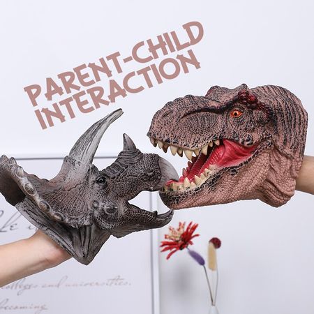 Dinosaur Plastic Puppets toys Soft Vinyl PVC Animal Figure Toys for Children Jurassic World