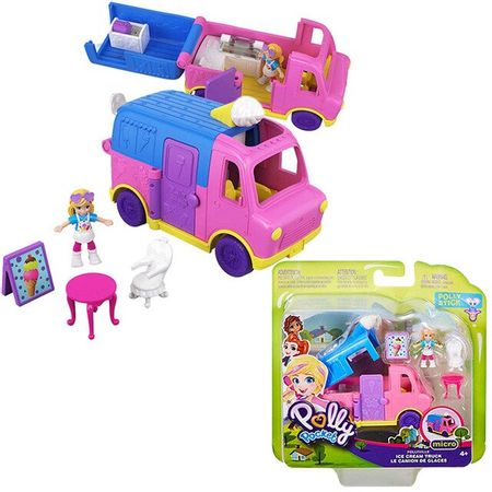 Original Polly Pocket Doll Baby Girls Toys for Girls Doll House Treasure Box Luxury Car Kid Toys Polly Pocket World