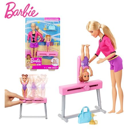 Original Barbie Doll Sports Gymnastics 18 Inch Doll  Princesses Dress Up Girls Educational Toy Birthday Gift Girl Toys for Kids