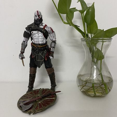 NECA God of War Action Figure Ghost of Sparta Kratos PVC Action Figure Collectible Model Toys Doll Gift 22cm