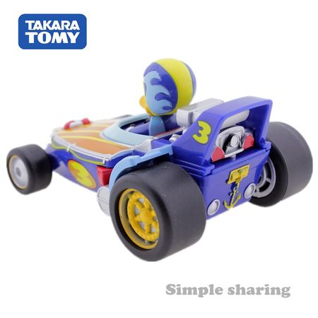 Takara Tomy Tomica Pixar Disney Car Junior Micky Mouse And Road Racer's Talking Dash Baby Toys Funny Kids Doll Drived By Battery