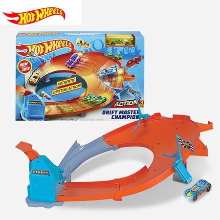 Original Hot Wheels Car Toys Tracks Champion Challenge Hotwheels Toys for Boys Car Drift Master Series Toys for Children Track