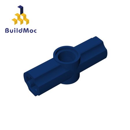 BuildMOC Compatible Assembles Particles 32034 42134 Axle Pin Connector Angled #2 180 degrees For Building Blocks Parts DIY Toys