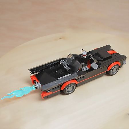 BuildMoc Decool 7116 Comaptible bat Movies Batpod Batmobile  Set Building Blocks Kids Toys Technic Bricks