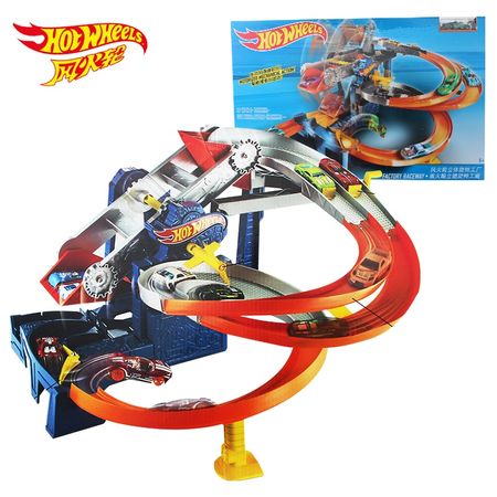 Original Hot Wheels Roundabout Race Car Track Carro Hotwheels Diecast Toy Car Voiture Boys Toys Hot Toys for Children Birthday