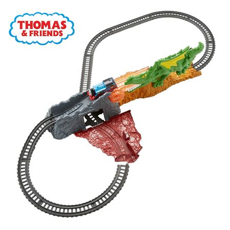 Thomas And Friends Trackmaster Dragon Escape Set Train Railway Motorized Engine Track Toys For Children Christmas Birthday