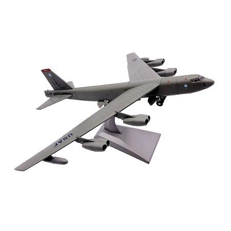 B52 Military Fighter Airplane Model 1:200 b-52 Stratofortress Long Range Strategic Bomber Model Kids Adults Collectible Toys